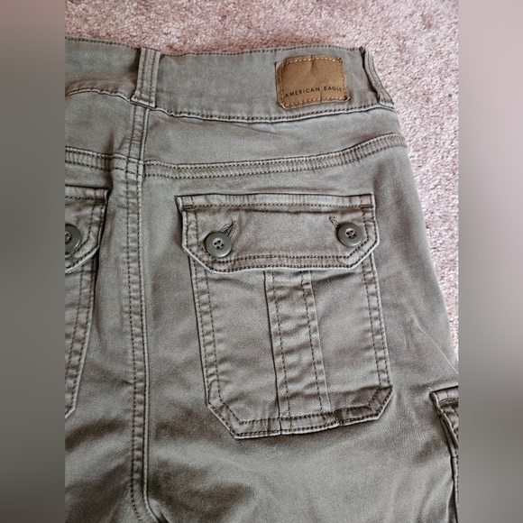 American Eagle Skinny Cargo Pants sz 4 - Picture 5 of 5